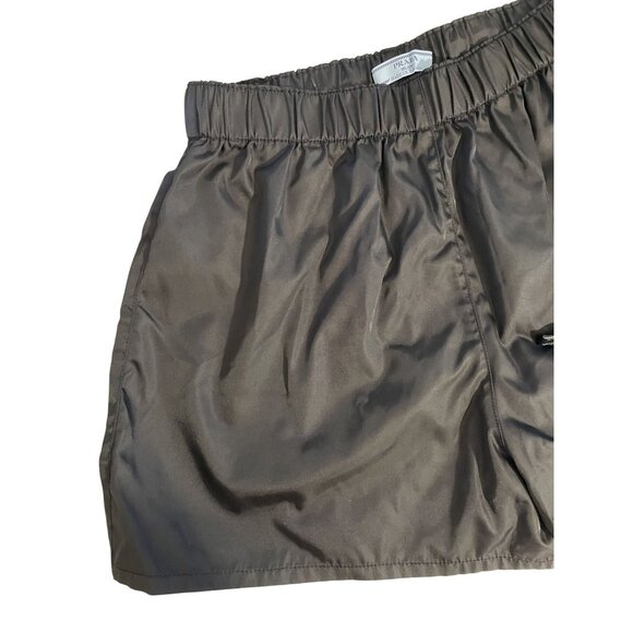 Prada Black Nylon Drawstring Shorts W/ Detachable Pouch For - Picture 5 of 12